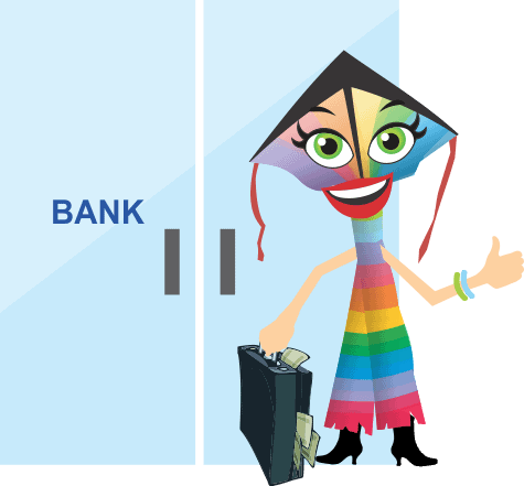 kite bank Frangelica Makes Money